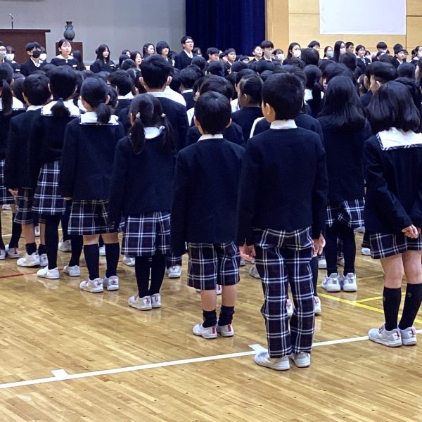 ６年生を送る会