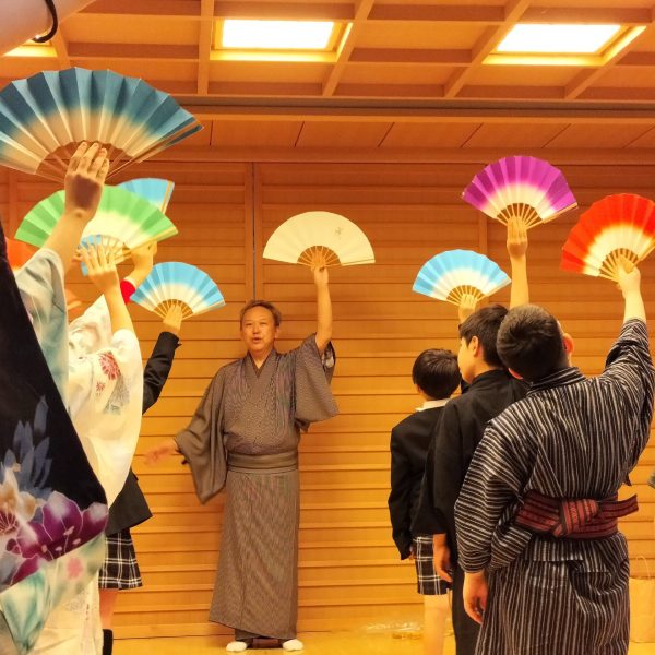 日本舞踊の特別授業