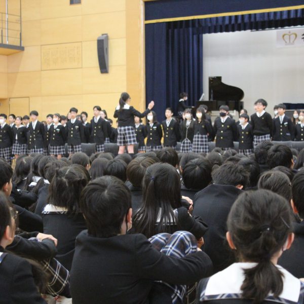 ６年生を送る会